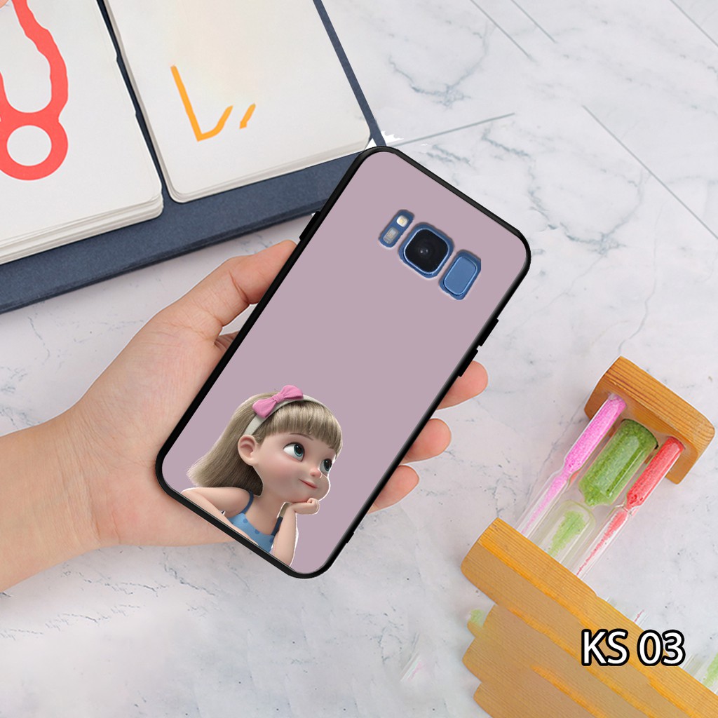 Ốp lưng Samsung S8/S8 Plus/S9/S9 Plus- in hình Baby Girl siêu đáng yêu, ngộ nghĩnh_KINGSTORE.HN_Ốp SS S8/S8P/S9/S9P