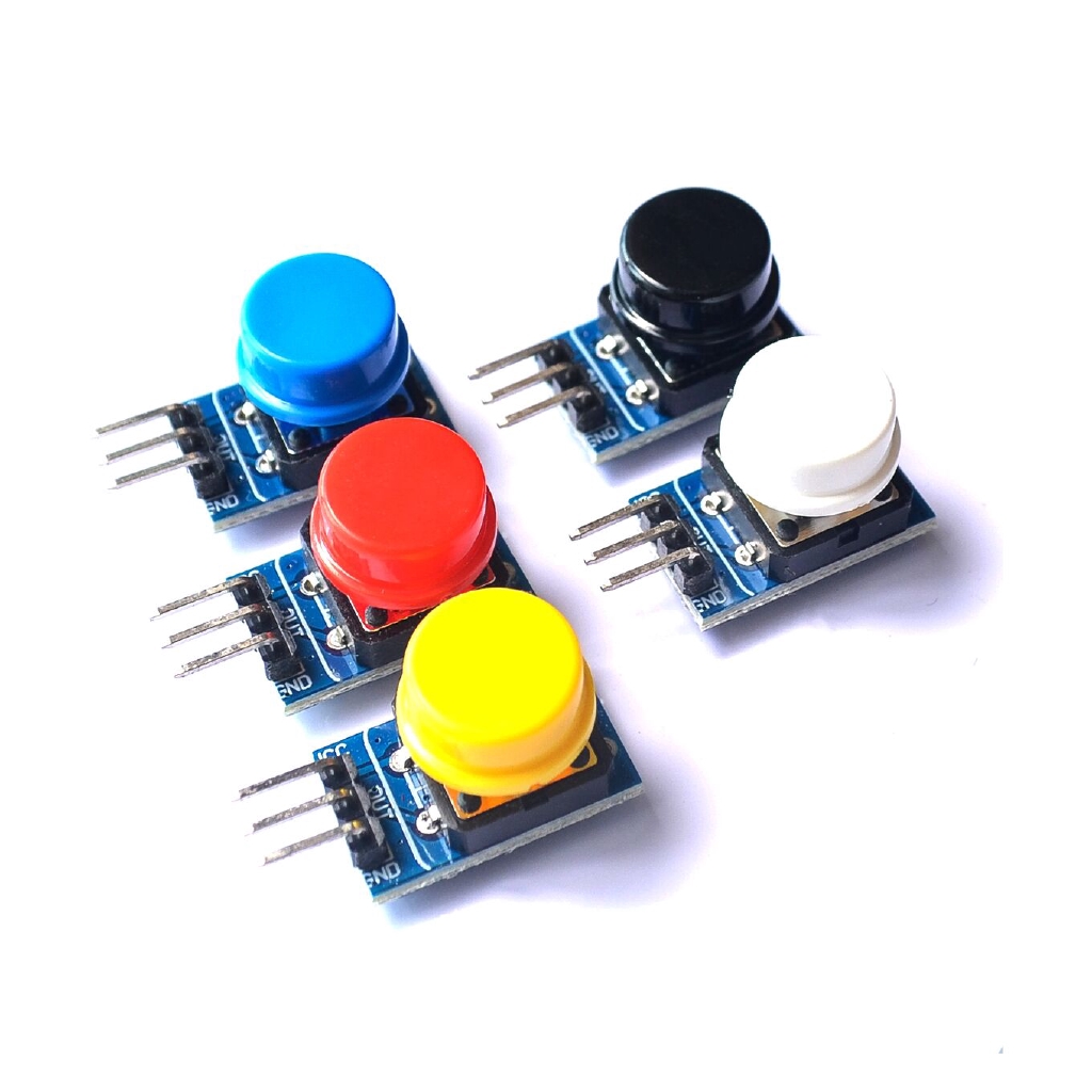 Bộ 5 mô đun nút nhấn 12X12mm dành cho Arduino Raspberry Pi 3