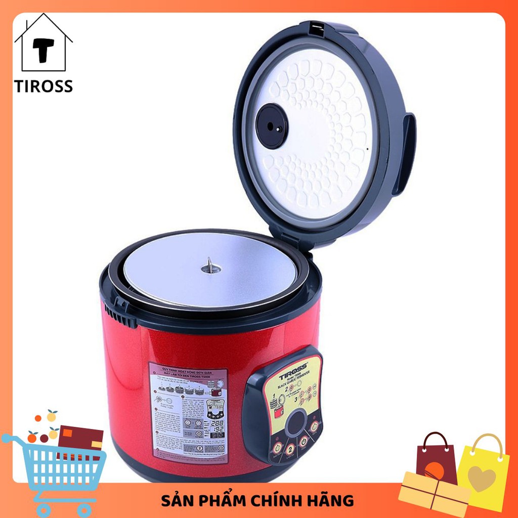 [Mã 253ELSALE hoàn 7% đơn 300K] [Tiross123] Máy làm tỏi đen Tiross TS908 , Sản Phẩm Chính Hãng, Bảo Hành 12 Tháng