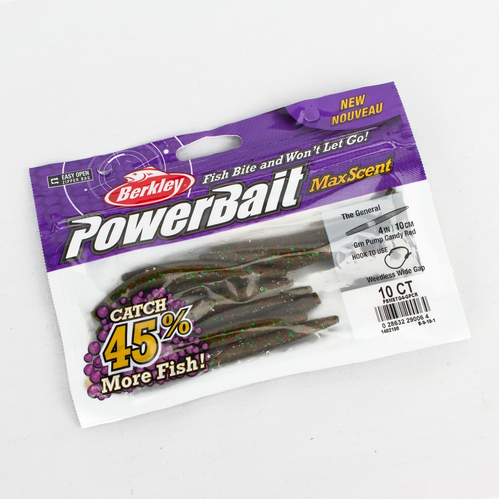 Giun mềm giả câu cá cao cấp/ Mồi câu mềm trùn biển Berkley PowerBait siêu nhạy