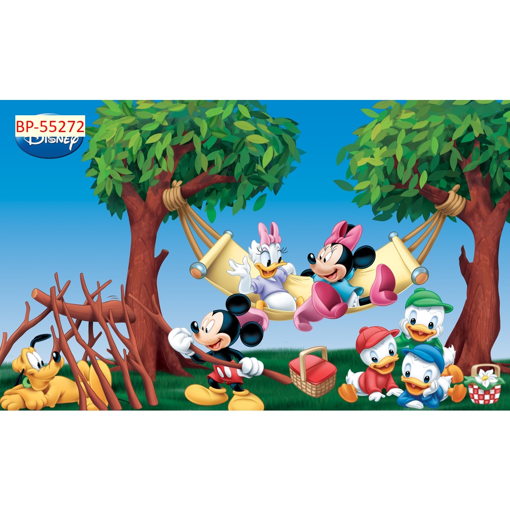 Tranh Dán Tường Phòng Trẻ Em CHỦ ĐỀ CHÚ CHUỘT, CHÚ GẤU  NỔI TIẾNG KHẮP THẾ GIỚI