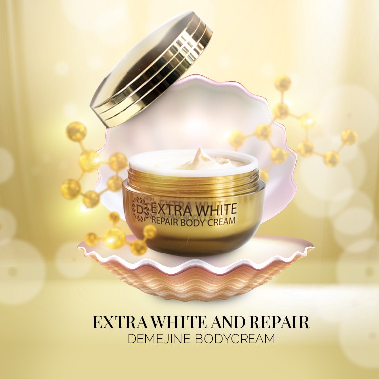 [Hàng Chính Hãng] Kem Body Dưỡng Ẩm Và Trắng Da Toàn Thân Demejine Extra White & Repair Body Cream | BigBuy360 - bigbuy360.vn