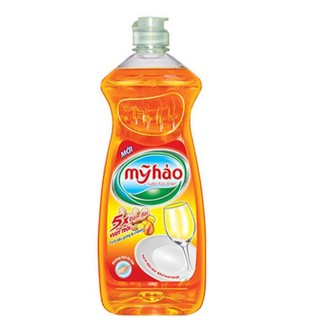Nước Rửa Chén Mỹ Hảo Chanh Gừng 5X Đậm Đặc 750ML combo 4 chai