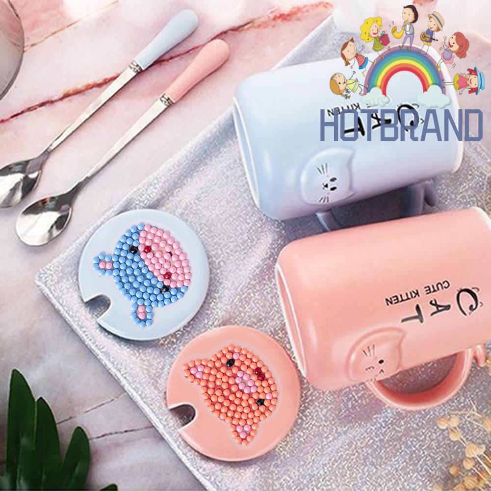 Bộ 12 Tranh Đính Đá Tự Làm Hình Động Vật Dễ Thương Cho Bé