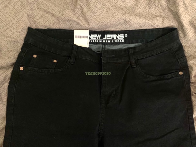 Quần Jean nam đen BIGSIZE < 120kg (size 32-44) | BigBuy360 - bigbuy360.vn
