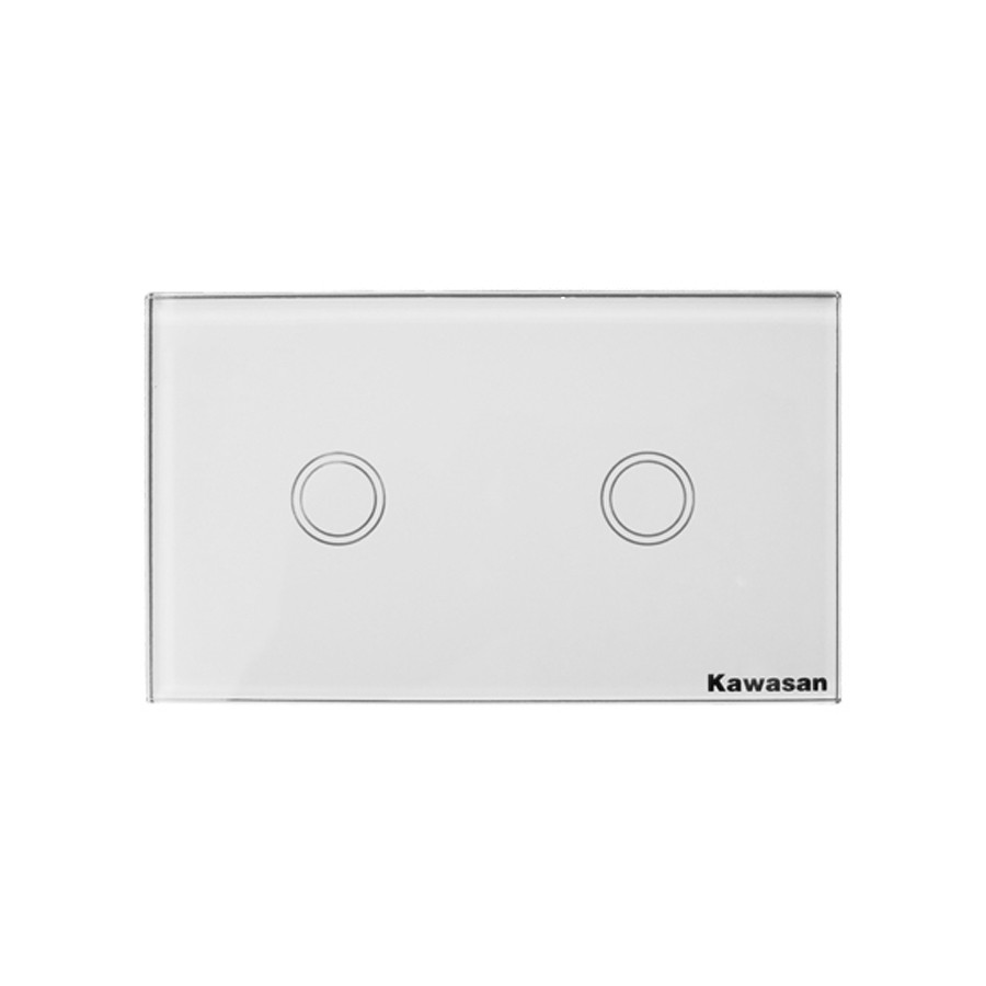Công tắc cảm ứng 2 nút chạm CT2 KAWASAN SMART ELECTRIC BD