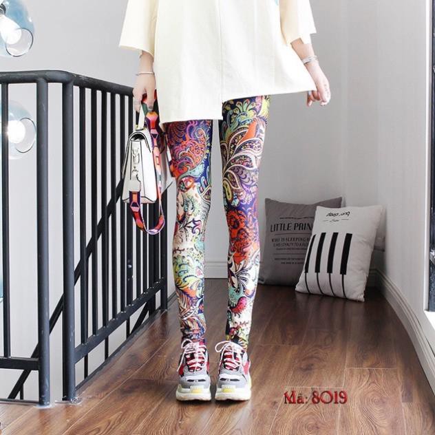 quần legging nữ , quần thun ôm nhiều mẫu nhiều hoạ tiết đẹp