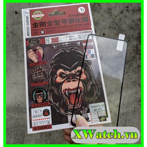 Cường Lực KINGKONG WK Full Màn Xiaomi Mi 10T Pro 5G K30 pro K40 pro K20 k20 pro Note 10 pro Note 8 pro Mi 10t pro ...