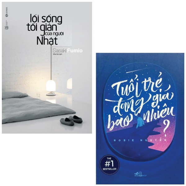 Sách Combo Sách Tuổi Trẻ Đáng Giá Bao Nhiêu + Lối Sống Tối Giản Của Người Nhật (Bộ 2 Cuốn)