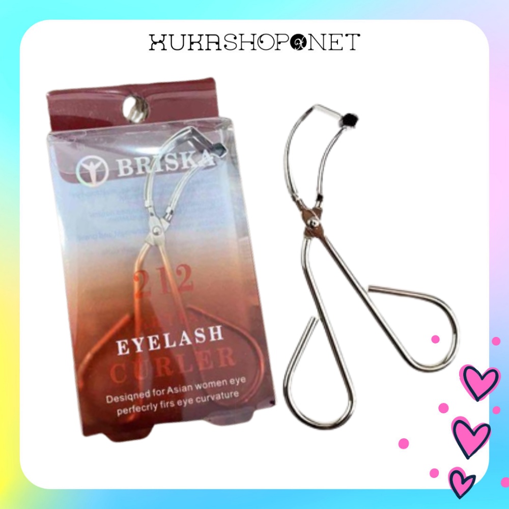 [Xukashop] Bấm mi góc kẹp mi góc BRISKA (212) Eyelash Curler Accent