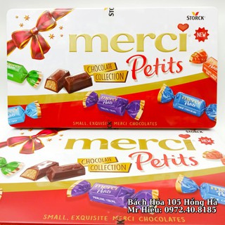 [Hỏa Tốc] Kẹo socola Merci Petits 375g mẫu mới