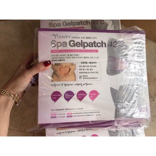 Miếng dán giảm mỡ bụng Spa Gelpatch 42 độ C Hàn Quốc