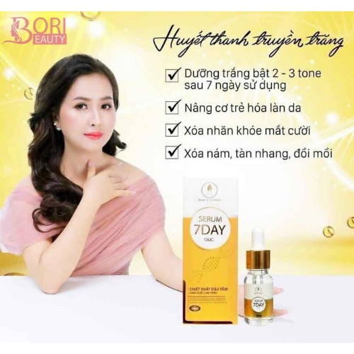 [Chính Hãng] Serum Huyết Thanh Truyền Trắng 7 Day Olic - Serum 7 Day Olic