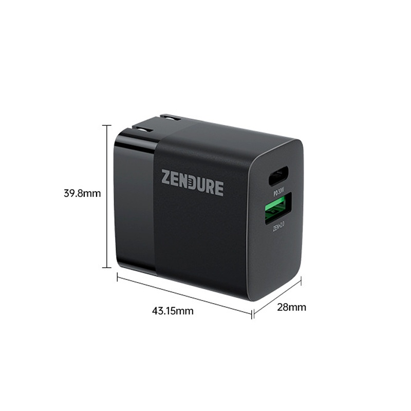 CỦ SẠC 30W LAPTOP MB AIR – PPS SAMSUNG ZENDURE