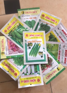 Combo 10 gói hạt giống dễ trồng.
