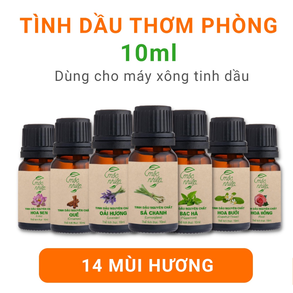 Tinh dầu nguyên chất - Có kiểm định - Sử dụng với máy xông tinh dầu - Công Dụng thơm phòng, thư giãn, đuổi côn trùng