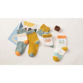 [SET 5 ĐÔI] TẤT, VỚ, SOCKS CHO BÉ DỄ THƯƠNG