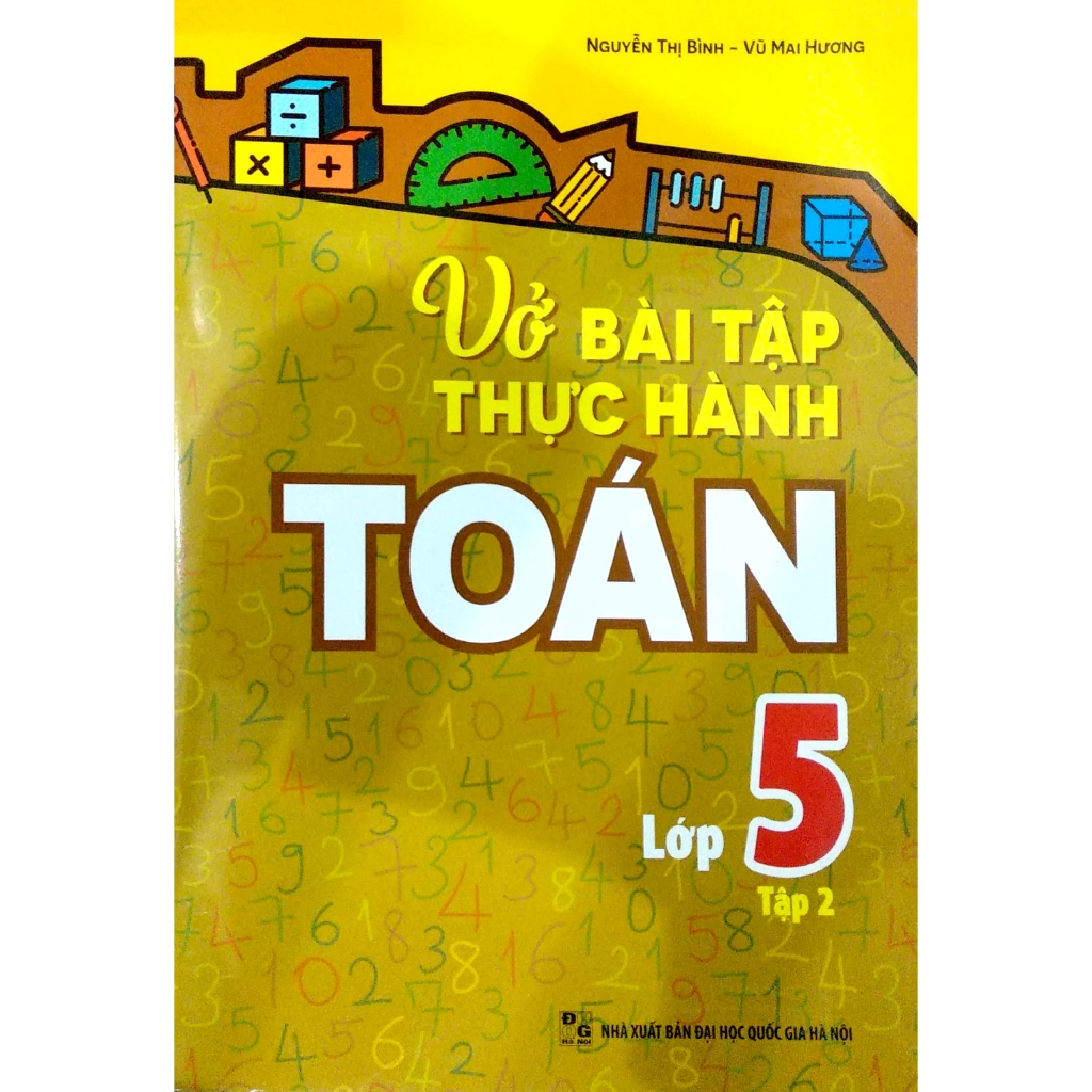 Sách - Vở Bài Tập Thực Hành Toán Lớp 5 - Tập 2