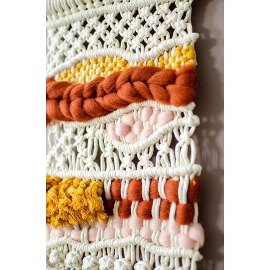 Bó 250g LEN CHUNKY - SỢI LEN TO, LÀM WEAVING, RÈM MACRAME