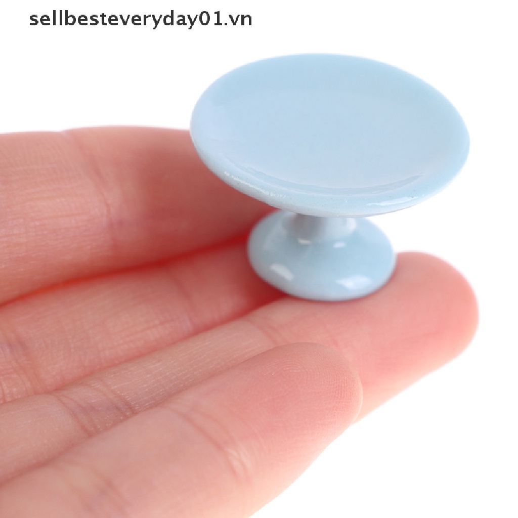 Khay để trái cây món tráng miệng mini tỉ lệ 1:12 dành cho trang trí nhà búp bê