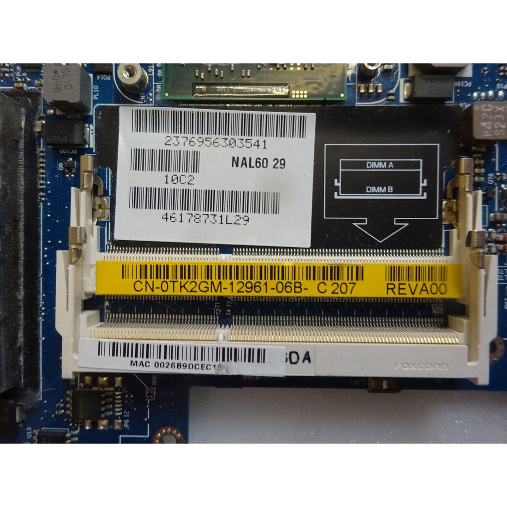 MAIN DELL LATITUDE E4310 LA-5691P CPU I5-540M