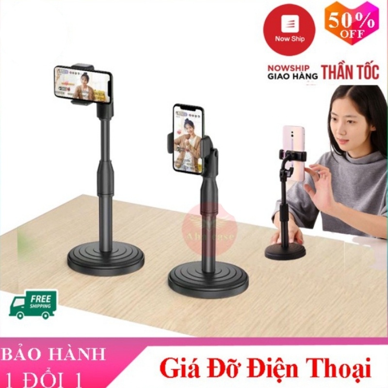 Giá Đỡ Điện Thoại livestream xem video Ổn Định Xoay 360 Độ dùng để Quay Phim Ghi Hình Đa Dụng L8