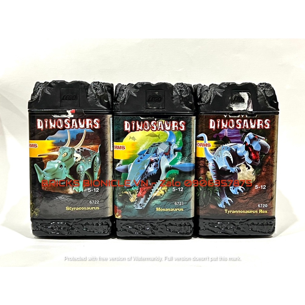LEGO DINOSAURS - ĐỒ CHƠI XẾP HÌNH LEGO KHỦNG LONG DINOSAURS - 6721 MOSASAURUS - KHỦNG LONG NƯỚC