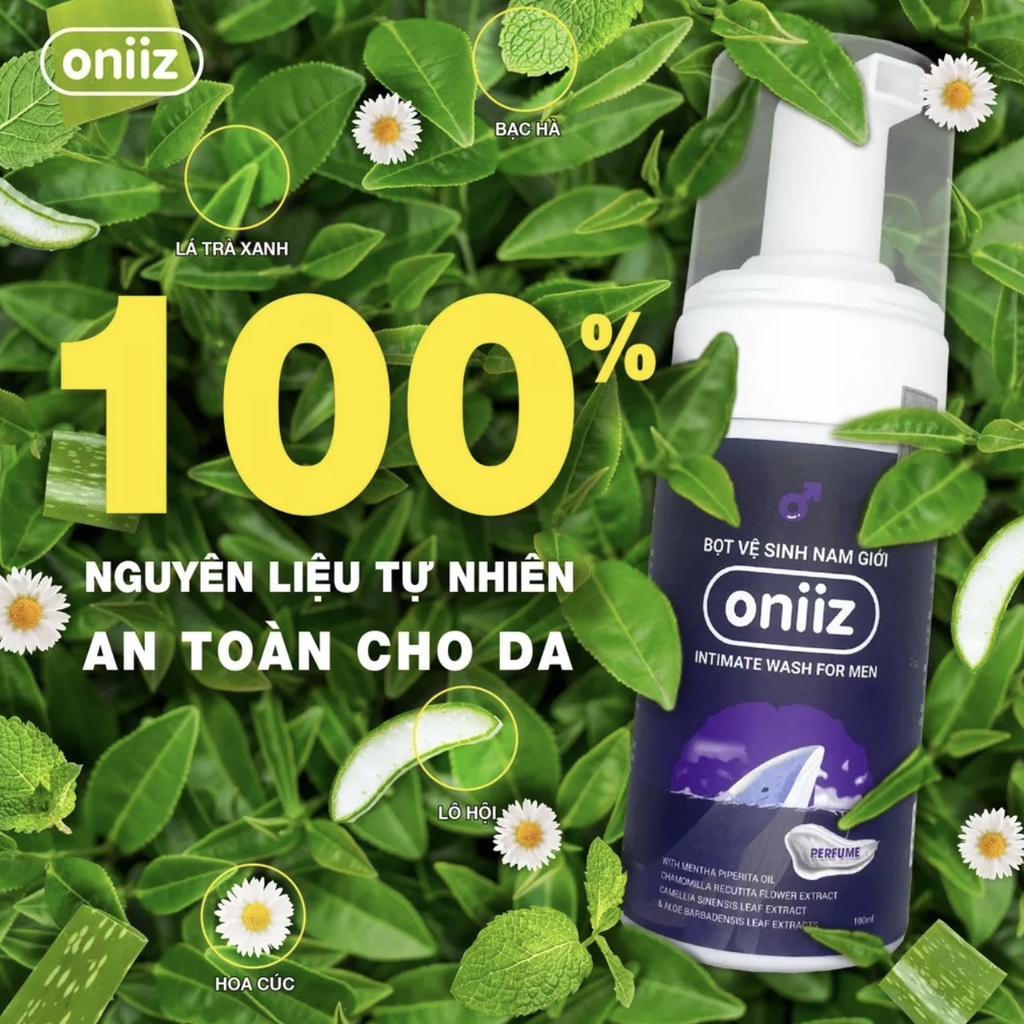 Dung dịch vệ sinh nam Oniiz chai 100ml