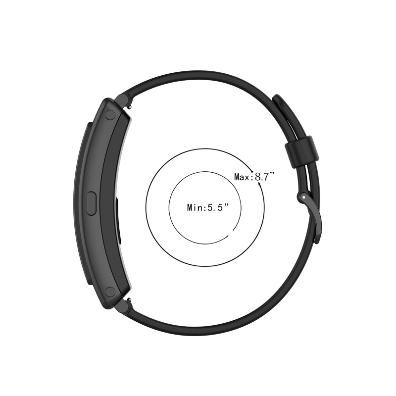 Dây Đeo Silicon Mềm 16mm Cho Đồng Hồ Thông Minh Huawei Band B6