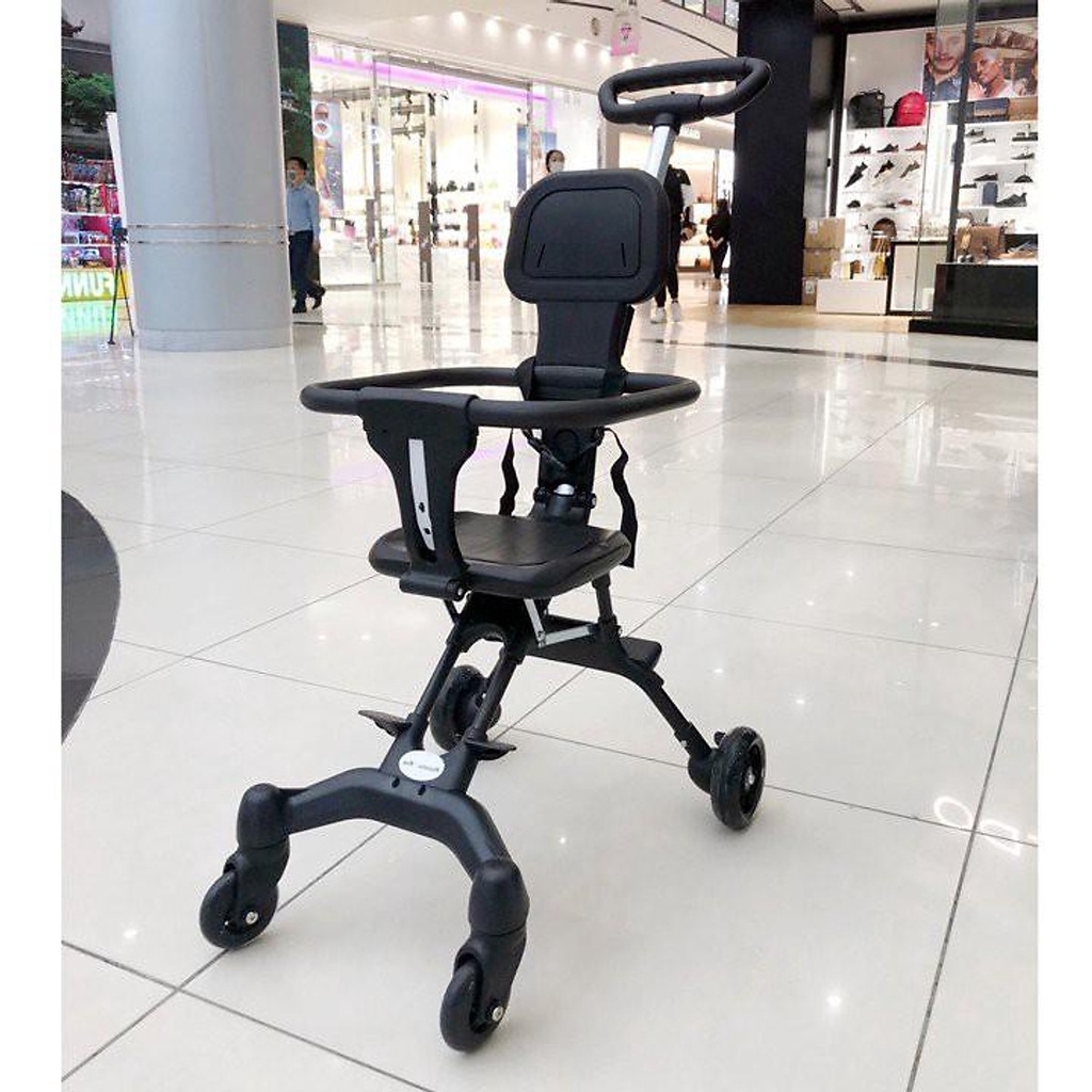 Xe đẩy gấp gọn cho bé, Xe đẩy thông minh, giảm chấn, gấp gọn