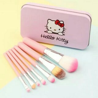 Bộ cọ trang điểm 7 món Hello Kitty