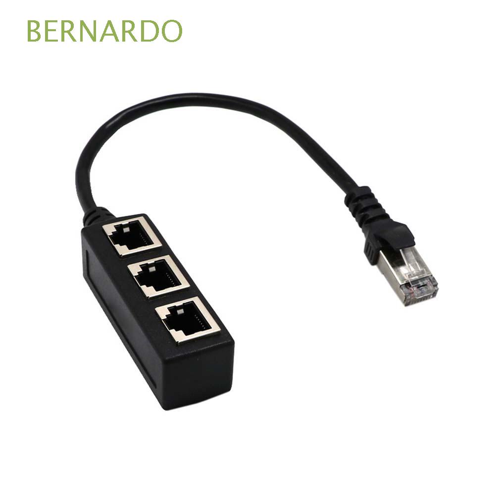 Bộ Chia Mạng LAN Dây Cáp 1 Đầu Cắm Sang 3 Ổ Cắm