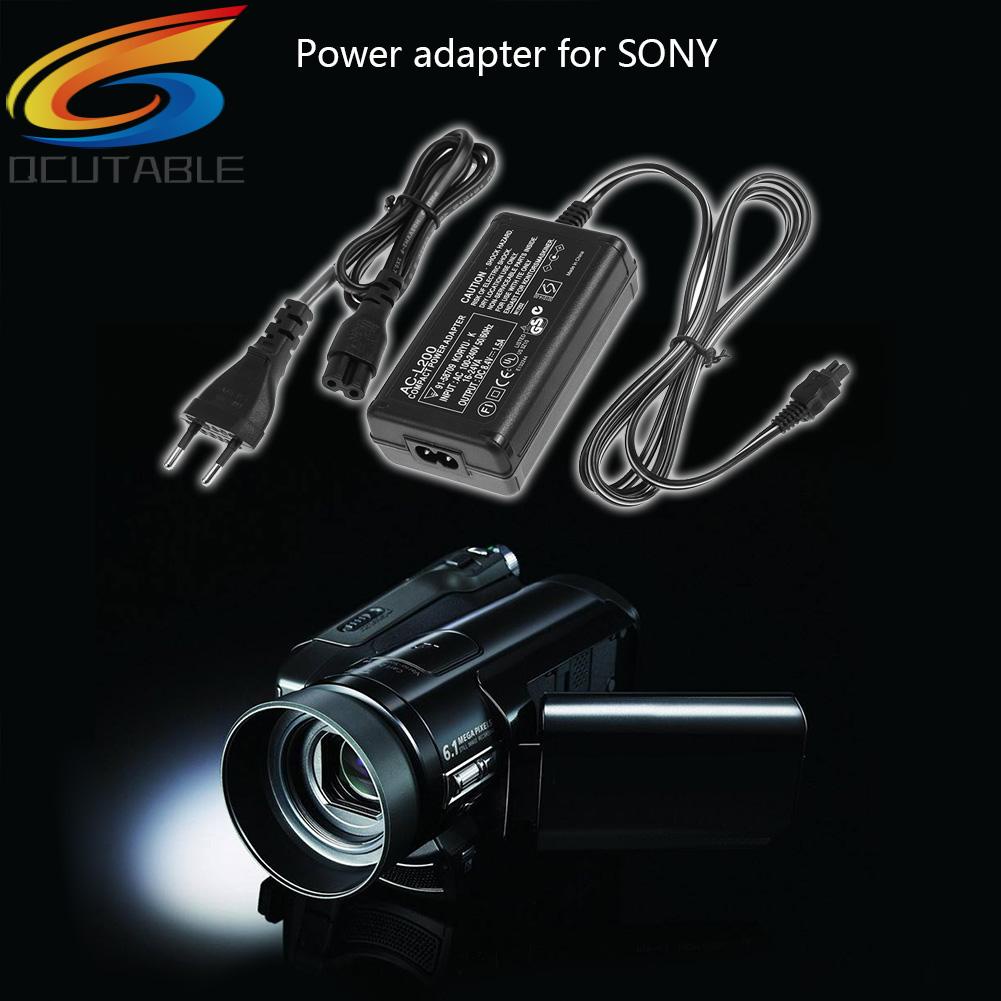 Bộ Sạc Máy Ảnh Cầm Tay 100V-240V AC Cho Sony AC-L200 L25B Camera