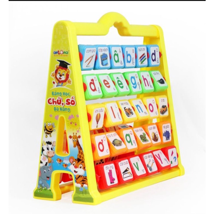 Bảng đa năng M2 Antona -Đồ chơi giúp bé làm quen chữ cái và học toán