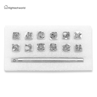 Leather Printing Tool Constellation Pattern Alloy Carving Punch Stamp Carft꒪NICE