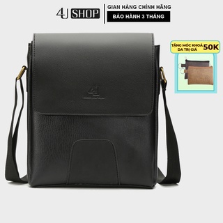 Túi Đeo Chéo Nam 4U Thời Trang D267 (đen -nâu)