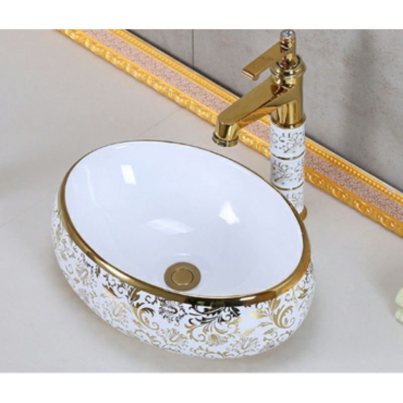 Lavabo để bàn giã đá cao cấp