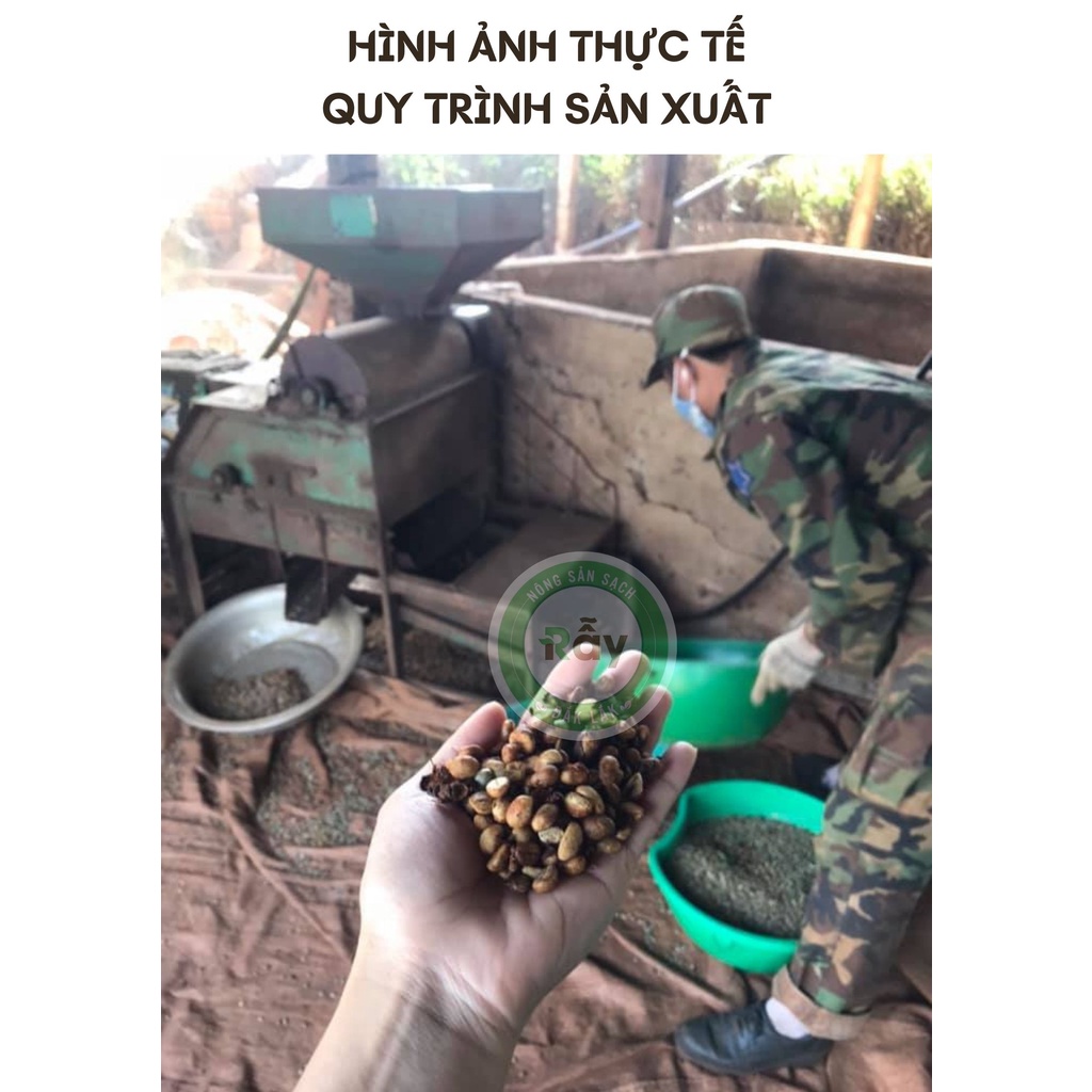 [500gram] Cà phê rang xay mộc Đaklak cao cấp lựa chín 90% hạt cà chín | BigBuy360 - bigbuy360.vn
