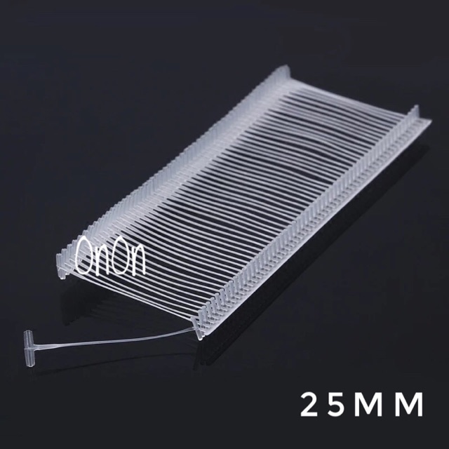 Ty đạn nhựa 25mm dùng cho súng quần áo thời trang