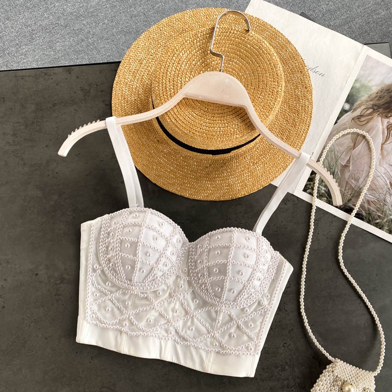 Corset đính hạt cườm sexy | BigBuy360 - bigbuy360.vn