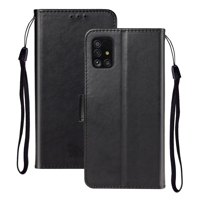 Bao da điện thoại màu trơn có giá đỡ cho Samsung Galaxy a21s A10 A20 A30 A40 A50 A70 A30S A50S | BigBuy360 - bigbuy360.vn