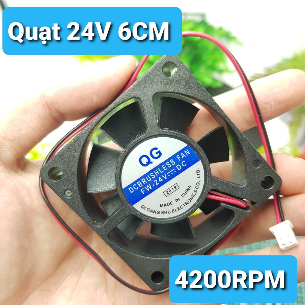 Quạt Tản Nhiệt Brushless 12V 3000RPM 95225 Quạt Thổi Nhiệt Hút Mùi PC 12CM 9CM 6CM - ShopLinhKienM2M