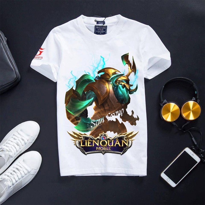 Áo Liên Quân Mobile cotton cực đẹp Kriknak Sa mạc