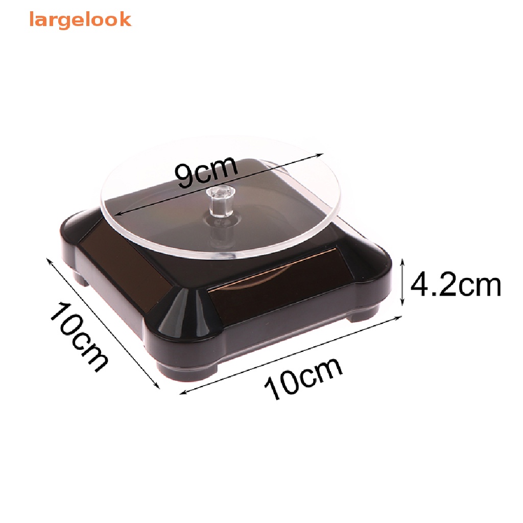 1 Giá Đỡ Trưng Bày Đĩa Quay 360 Độ Sử Dụng Năng Lượng Mặt Trời
