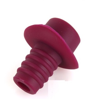 Nút chai silicone hình mũ