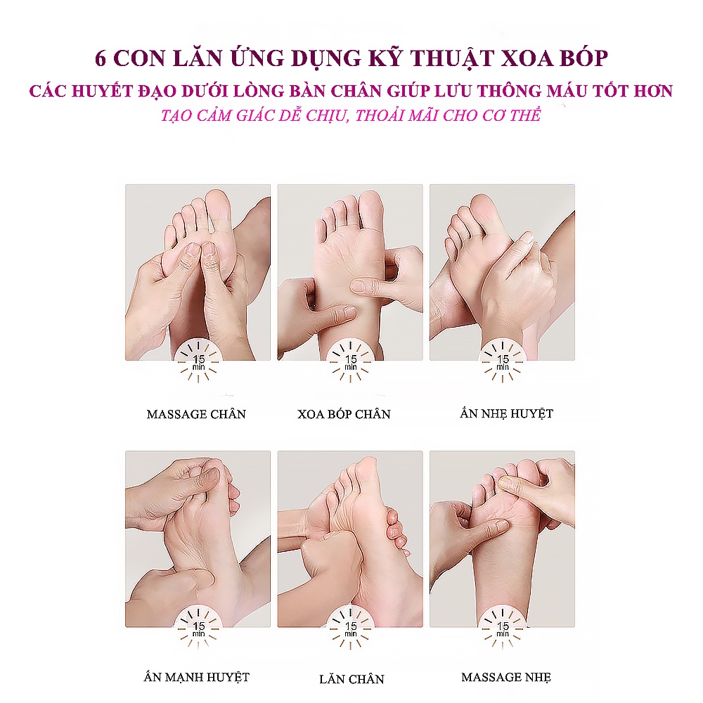 [Voucher 63k]Máy Ngâm Chân, Máy Massage Chân Hồng Ngoại HYUNDAI - KOREA, Tự Động Làm Nóng Nước, Lưu Thông Khí Huyết