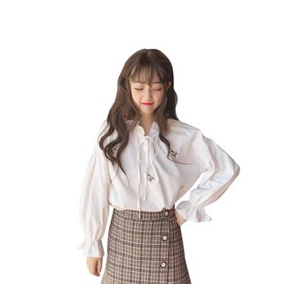 áo sơ mi nữ tay phồng thời trang