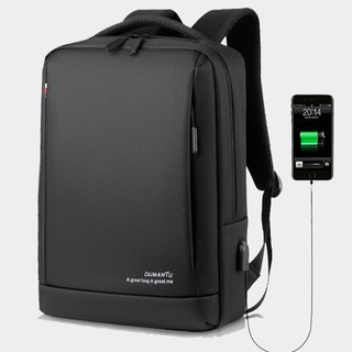 Balo đựng laptop GUMANIU chống nước cao cấp có cổng kết nốt USB tiện ích-9003