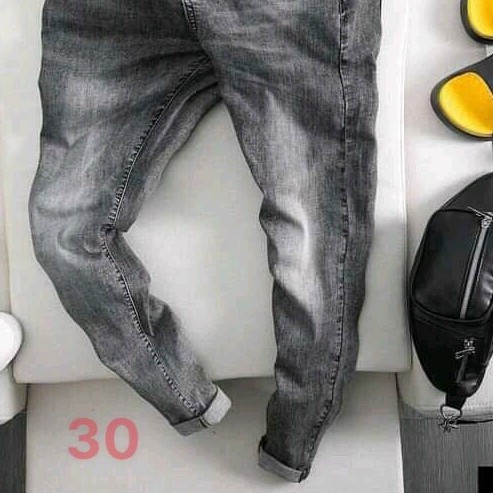Quần jean nam chất bò cao cấp co dãn,phong cách hàn quốc mới nhất 2021 ms30