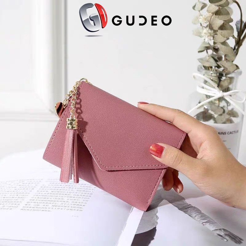 Ví nữ đẹp mini cầm tay cao cấp giá rẻ nhỏ xinh GD71 - GUDEO
